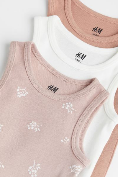 3-pack Sleeveless Bodysuits | H&M (US + CA)