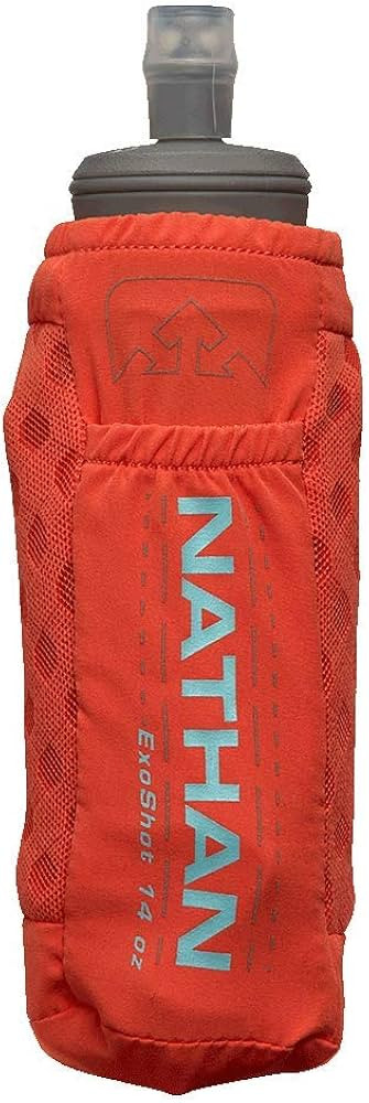 Nathan ExoDraw & ExoShot 2.0 Flask, Handheld Water Bottle for Marathons, Hiking, Ultra Running & ... | Amazon (US)