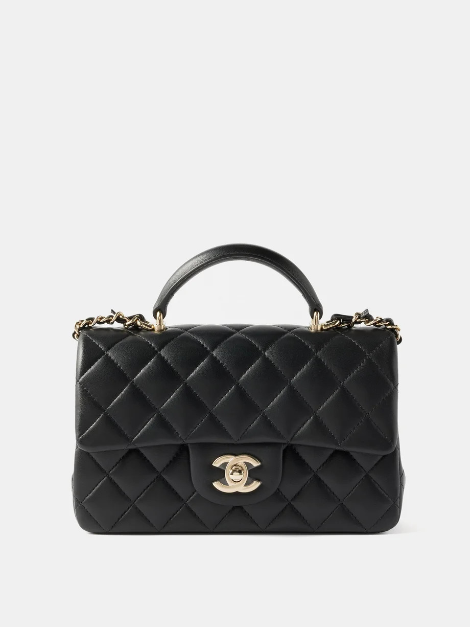 Chanel Coco Handle mini leather handbag | Matches (EU)