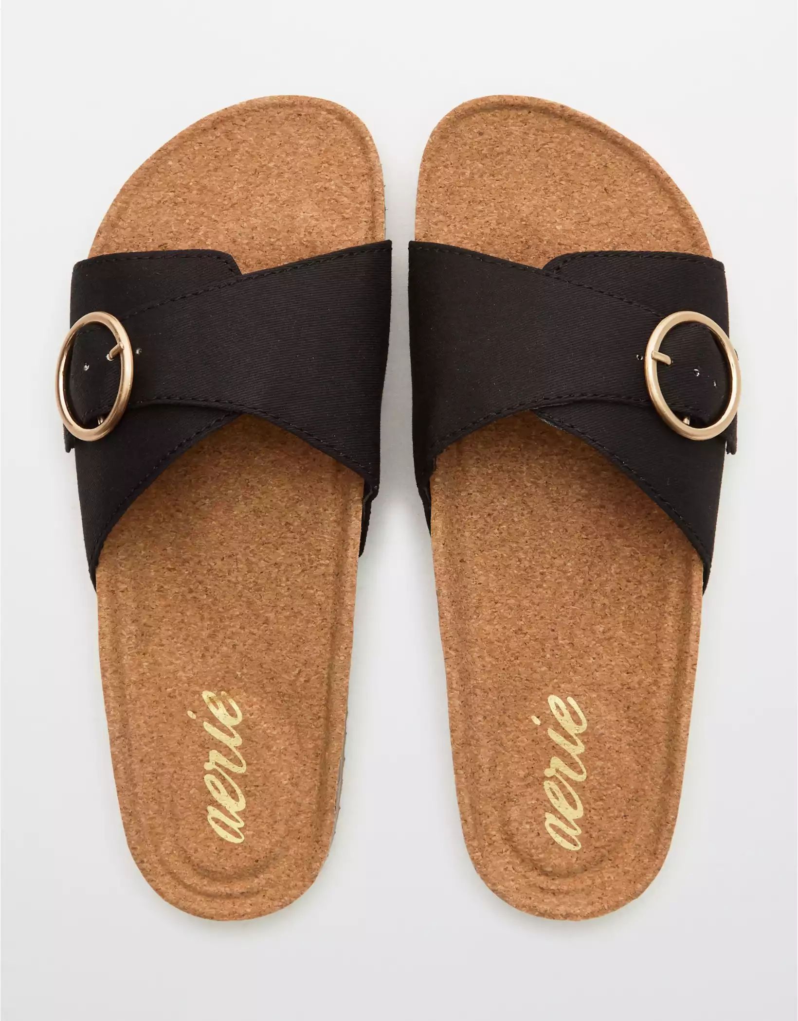 Aerie Single Buckle Slides | American Eagle Outfitters (US & CA)