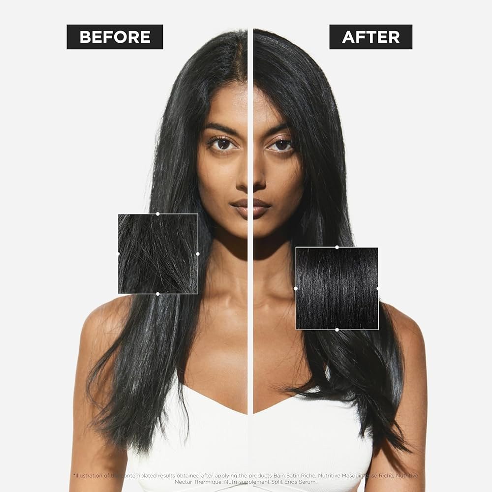 Kerastase Nutritive 8H Magic Night Serum - Overnight Treatment for Dry Hair, Enhances Shine, With... | Amazon (US)