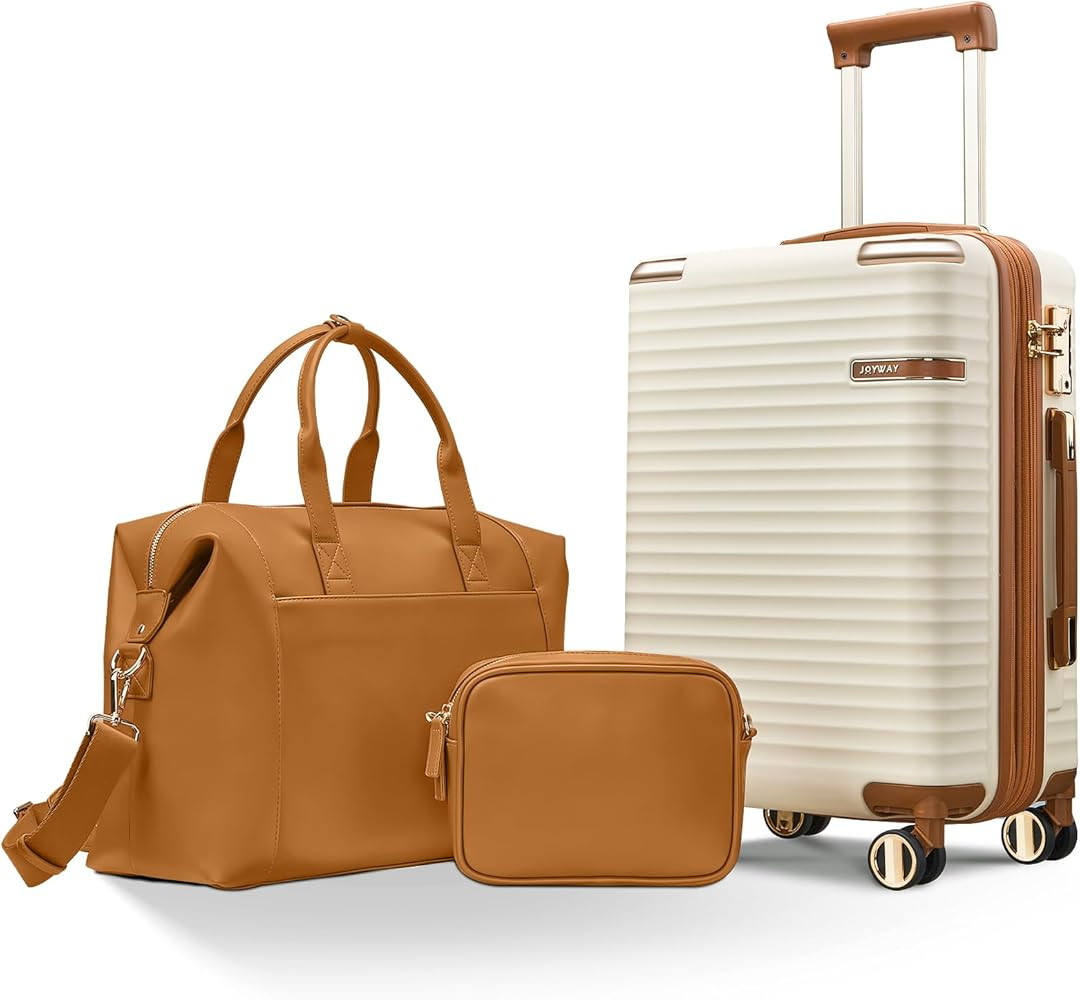 Joyway Carry on Luggage Sets, Expandable Hard Shell Carry-on Suitcase with Spinner Wheels, Lightw... | Amazon (US)