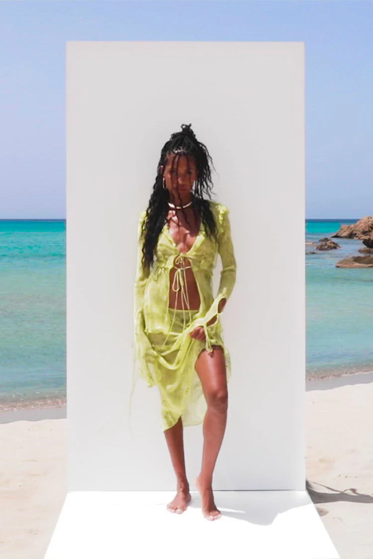 COBRA SKIRT LIME | Rat & Boa