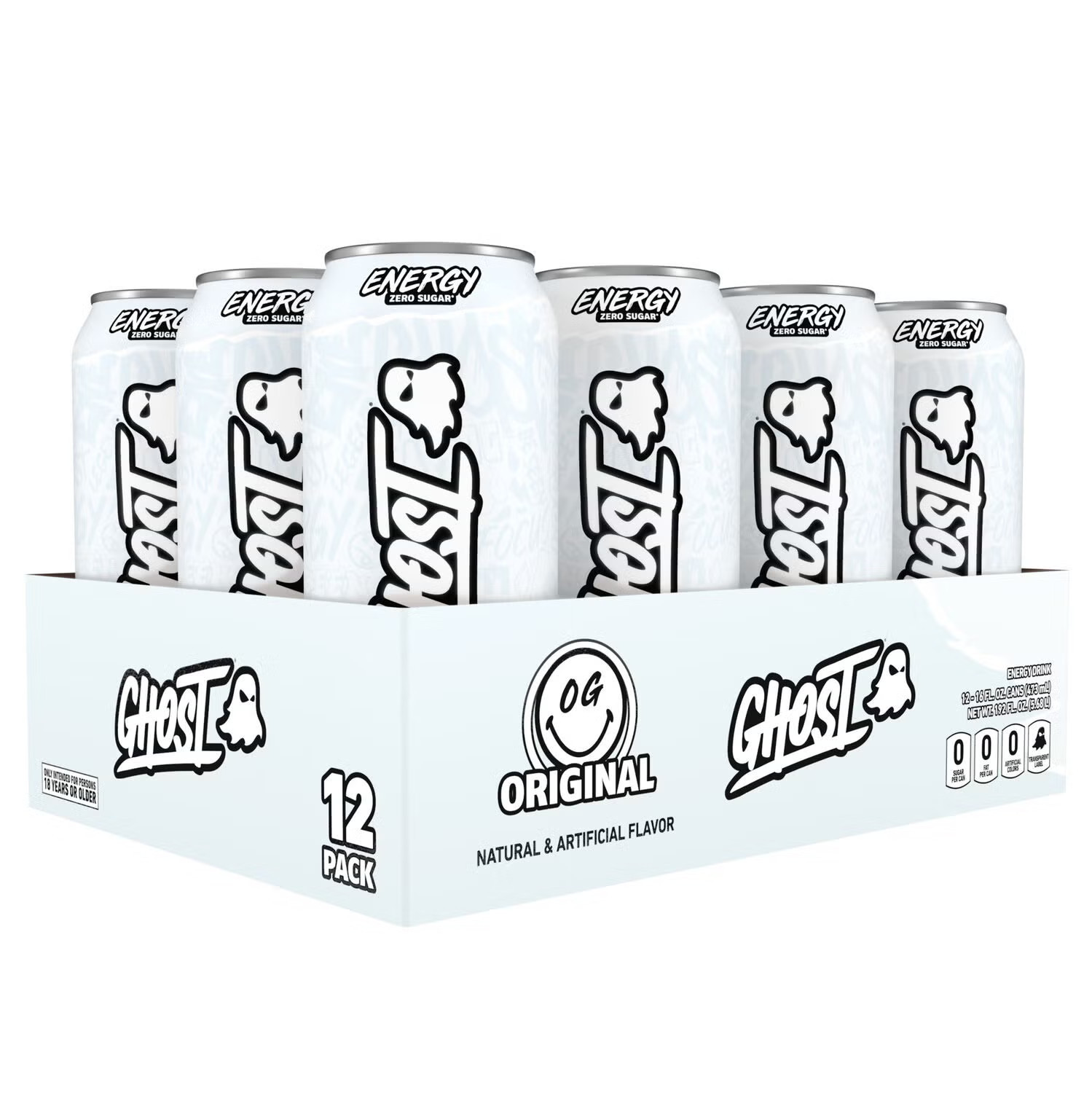 Energy Drink - Original - 16oz. (12 Cans) | GNC