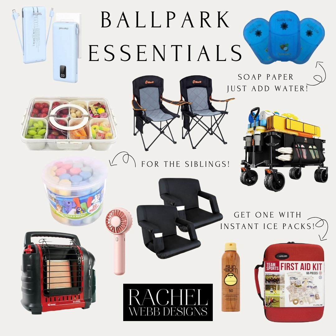 ⚾️ 🥎 ⚽️ IT’S BALLPARK SEASON! ⚽️ 🥎 ⚾️  these are some of my top essentials for a long day or weekend at the ball park!  I’ve added some extra links to help out the #parkprincess or #parkprince siblings too!  It’s hectic but these things sure make it easier & more comfortable! ❤️

#ballparkessentials #baseball #softball #soccer #travelball #parkessentials 

#LTKTravel #LTKKids #LTKFamily