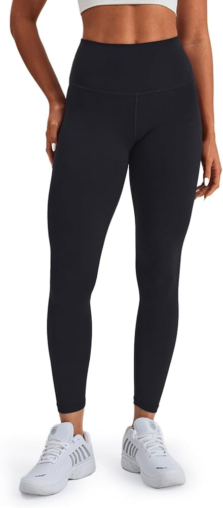 K-Swiss Leggings for Women - Soft Stretchy High Waist 25" with Pockets Lounge Yoga Pants Workout ... | Amazon (US)