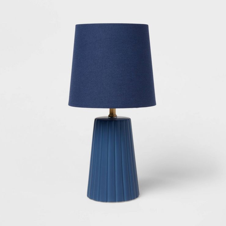 Tapered Ribbed Table Lamp - Pillowfort™ | Target