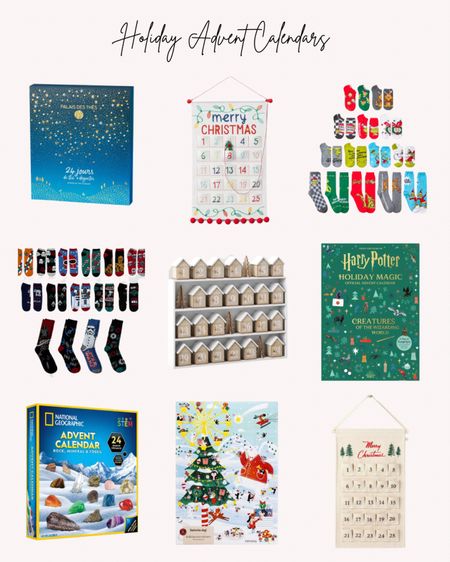 Holiday Advent Calendar, Christmas, count down, socks, Harry Potter, toy advent, candy advent

#LTKGiftGuide #LTKHoliday #LTKSeasonal
