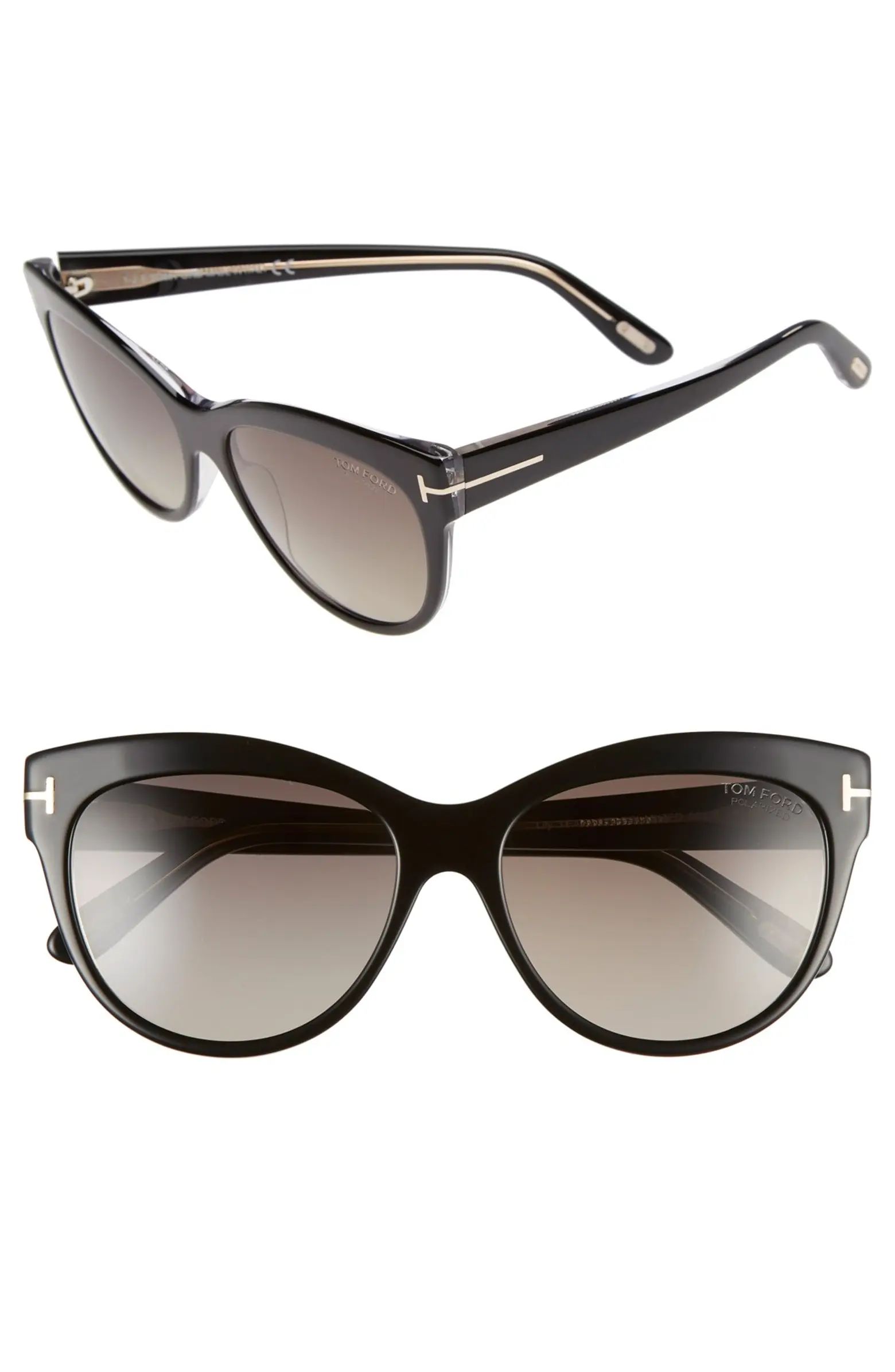 'Lily' 56mm Polarized Cat Eye Sunglasses | Nordstrom