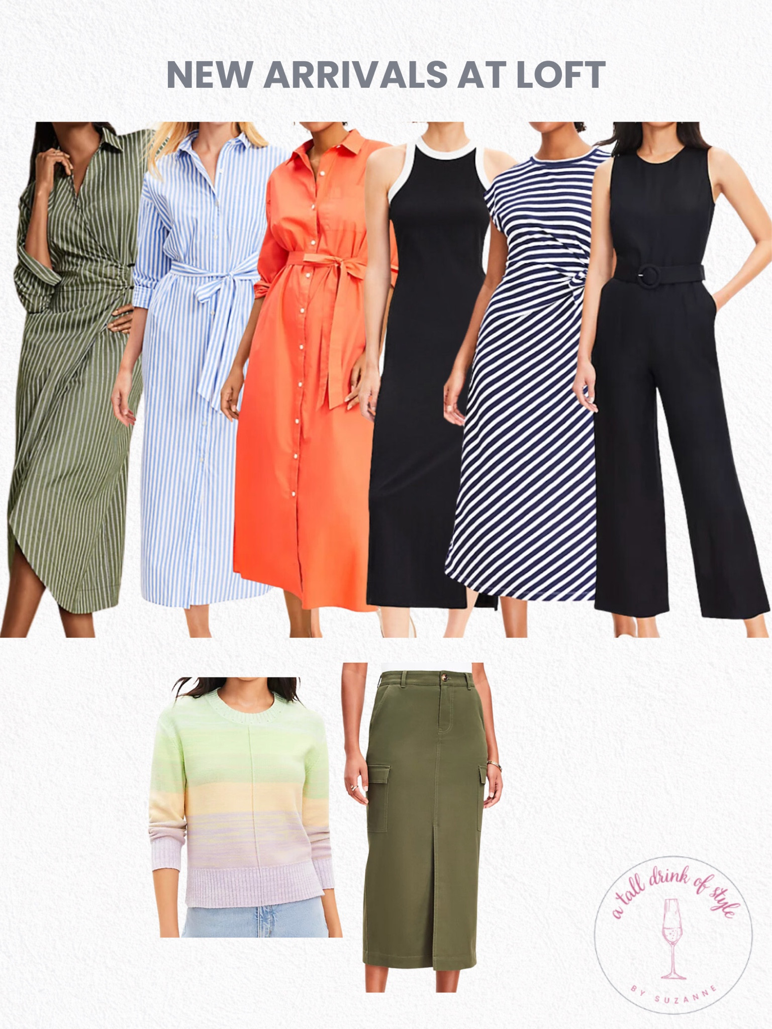 New arrivals at Loft

Spring and summer look dresses and jumpsuits

fashion for women over 50, tall fashion, smart casual, work outfit, workwear, timeless classic outfits, timeless classic style, classic fashion, jeans, date night outfit, dress, spring outfit


#LTKover40 #LTKfindsunder100 #LTKstyletip