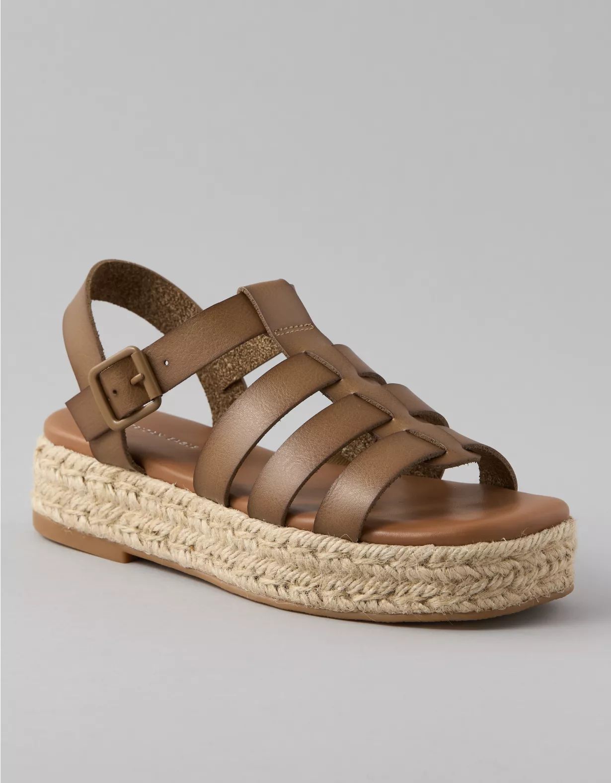 AE Vegan Leather Fisherman Sandal | American Eagle Outfitters (US & CA)