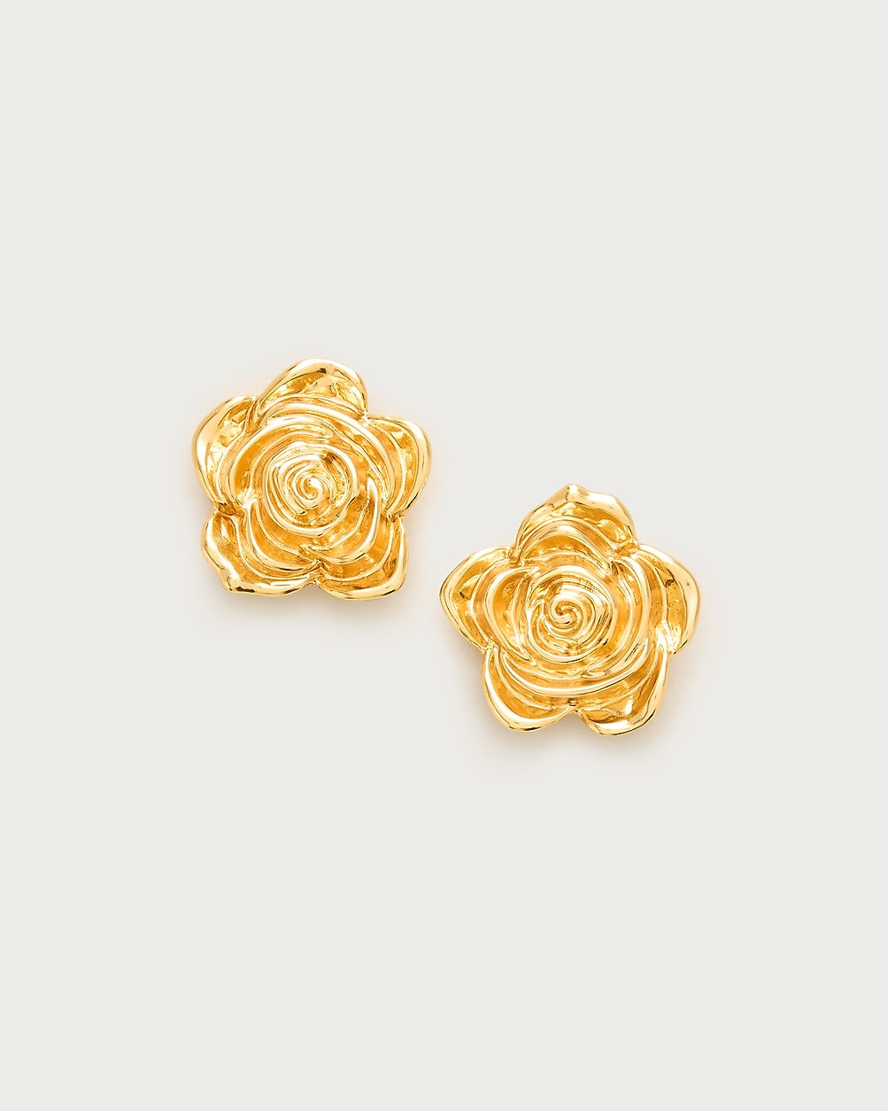 Rose stud earrings | J. Crew US