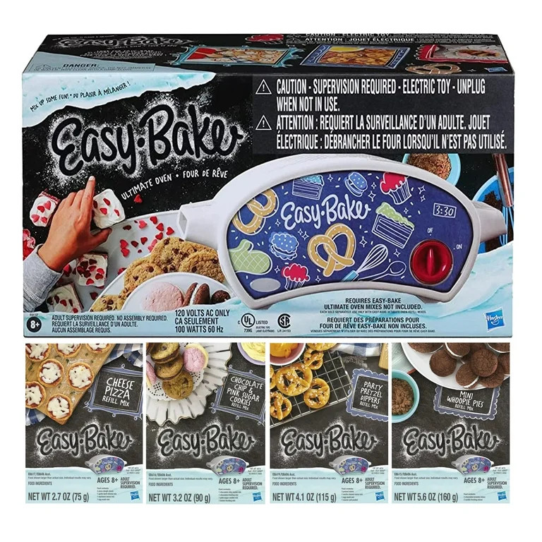 Easy Bake Ultimate Oven Baking Bundle with Easy Bake Ultimate Oven, Chocolate Chip & Pink Sugar C... | Walmart (US)