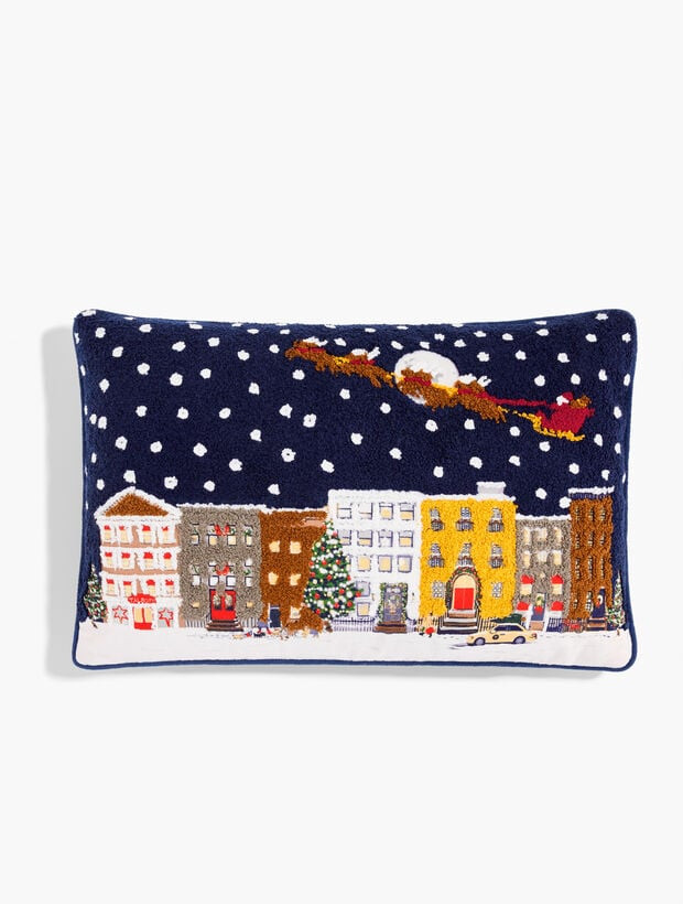 Happy Holidays Lumbar Pillow | Talbots