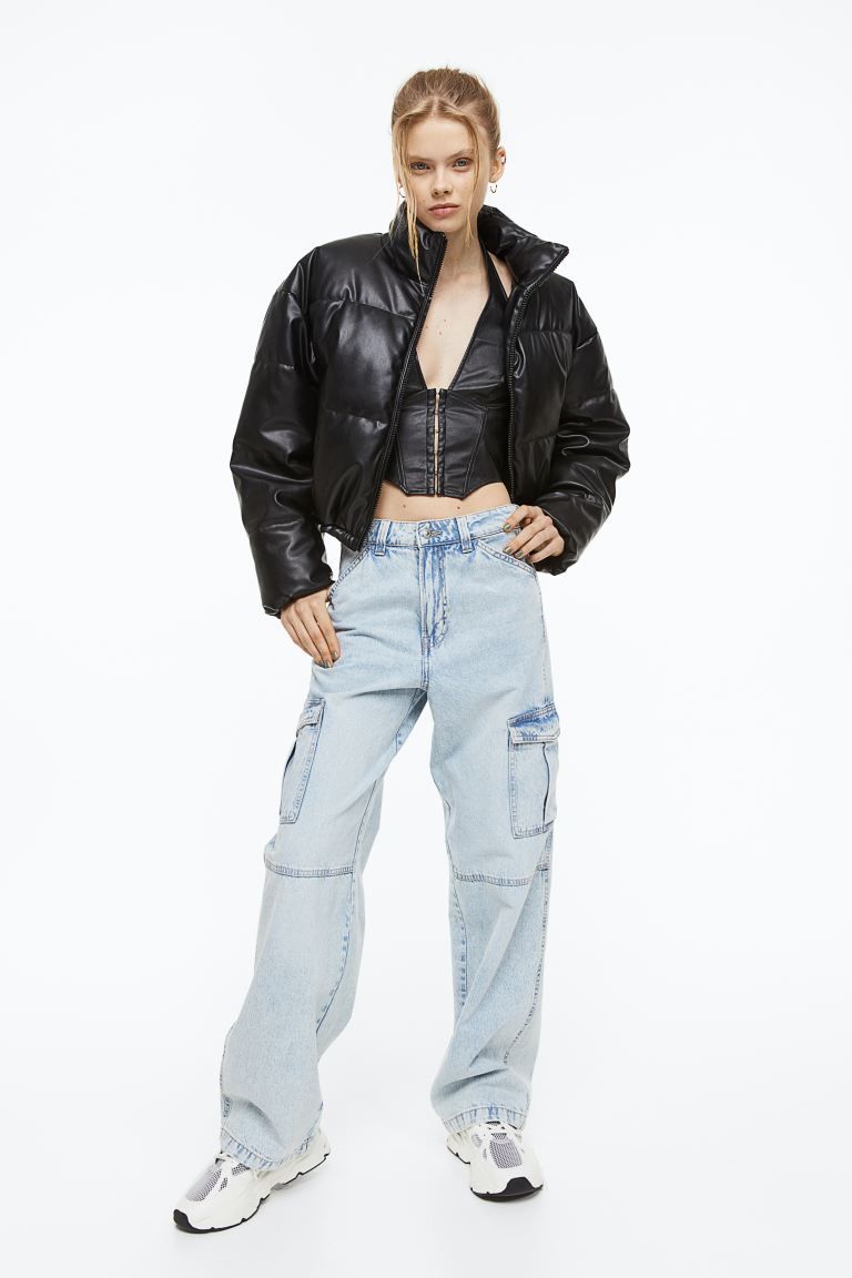 90s Baggy High Cargo Jeans | H&M (US)