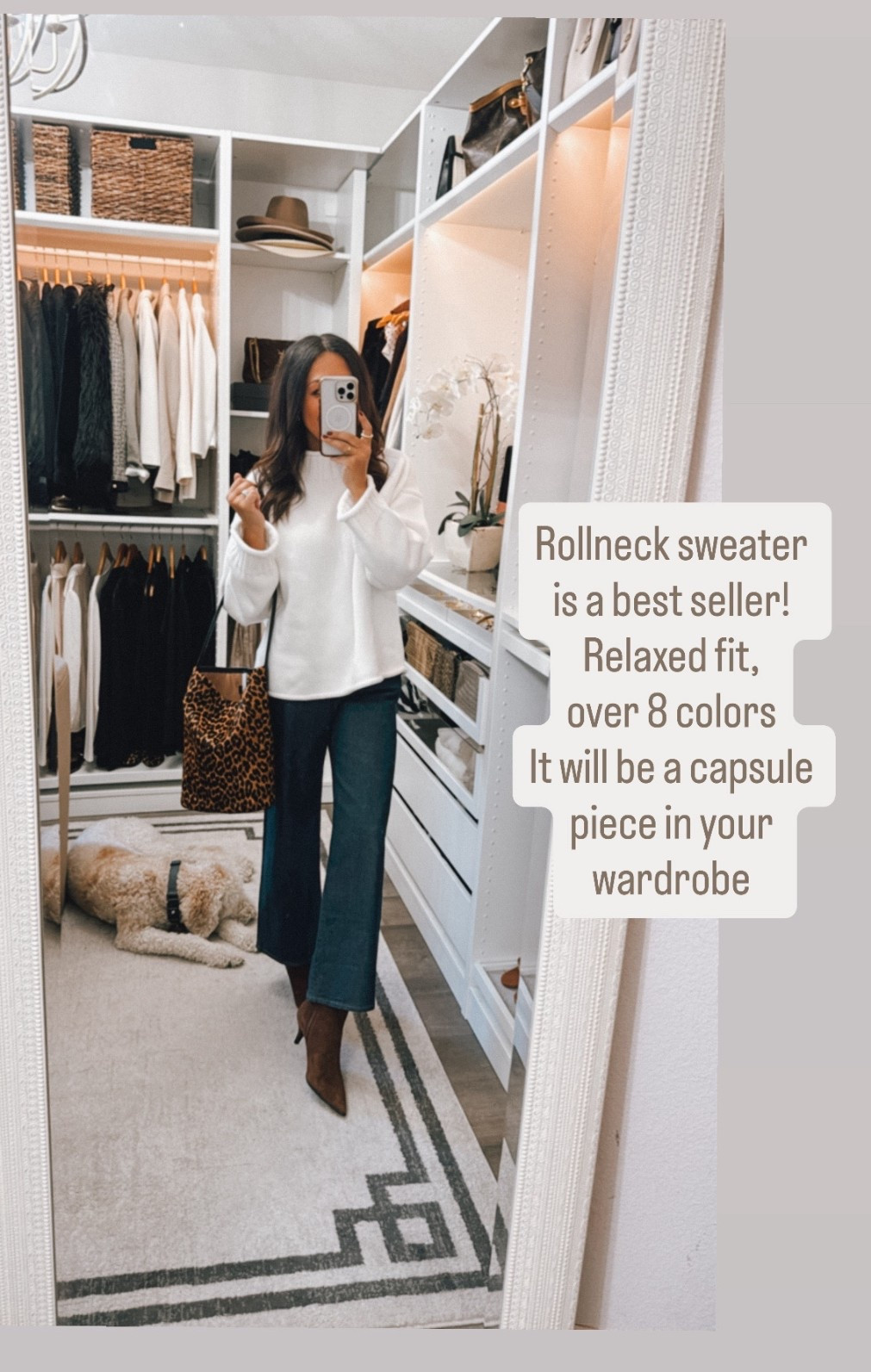 Love this sweater- oversized relaxed fit wearing a small. Super cozy! 

#LTKOver40 #LTKStyleTip