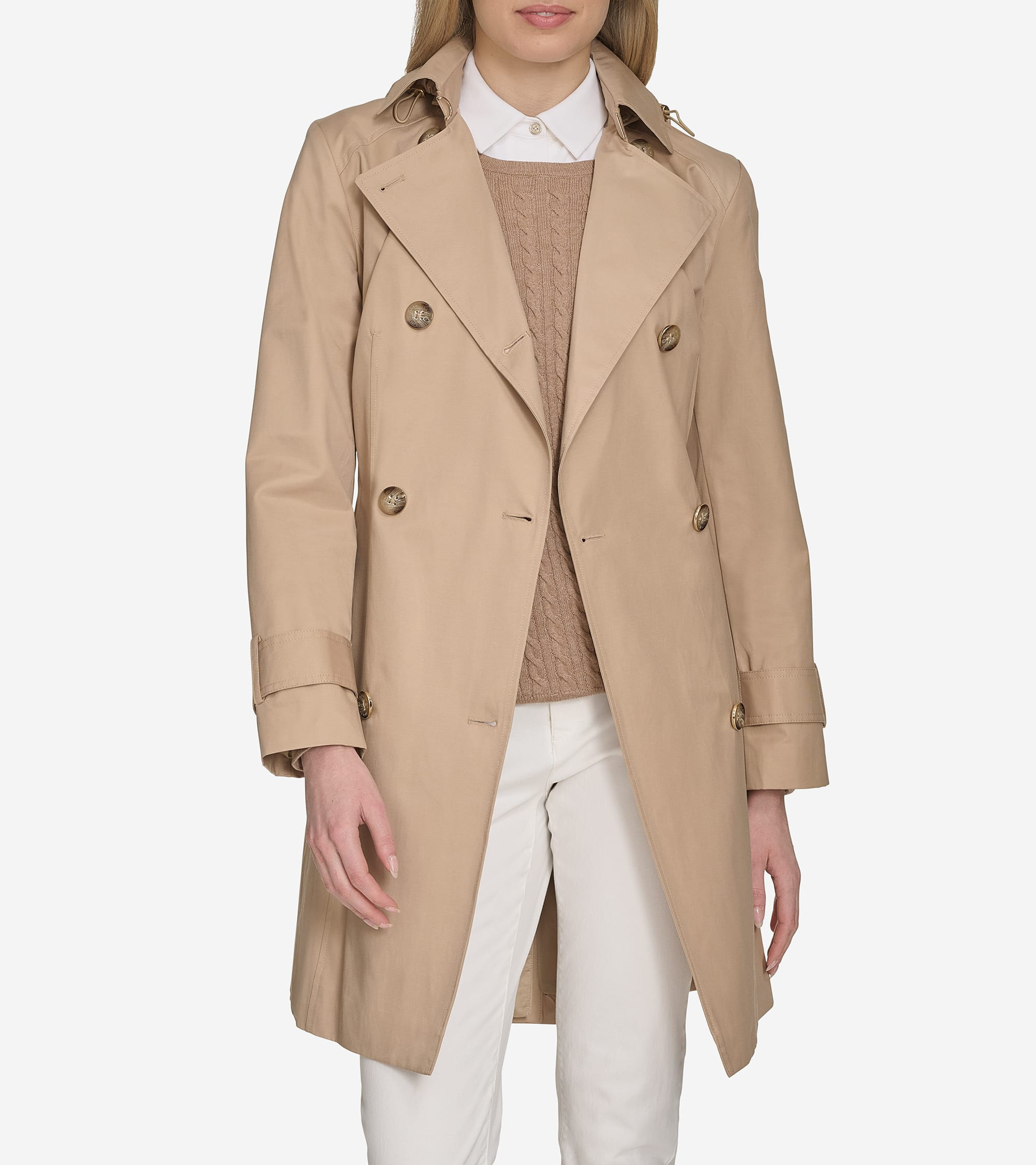 Women's Hooded Trench Coat | Cole Haan (US)