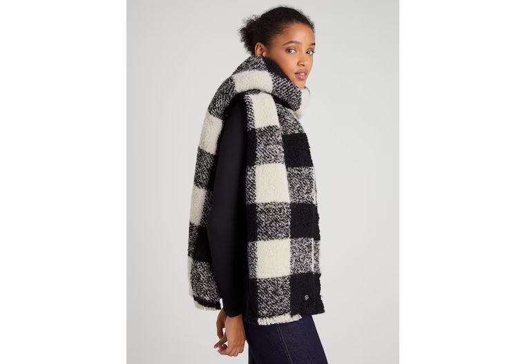 Autumn Check Yarn-dyed Scarf | Kate Spade (US)