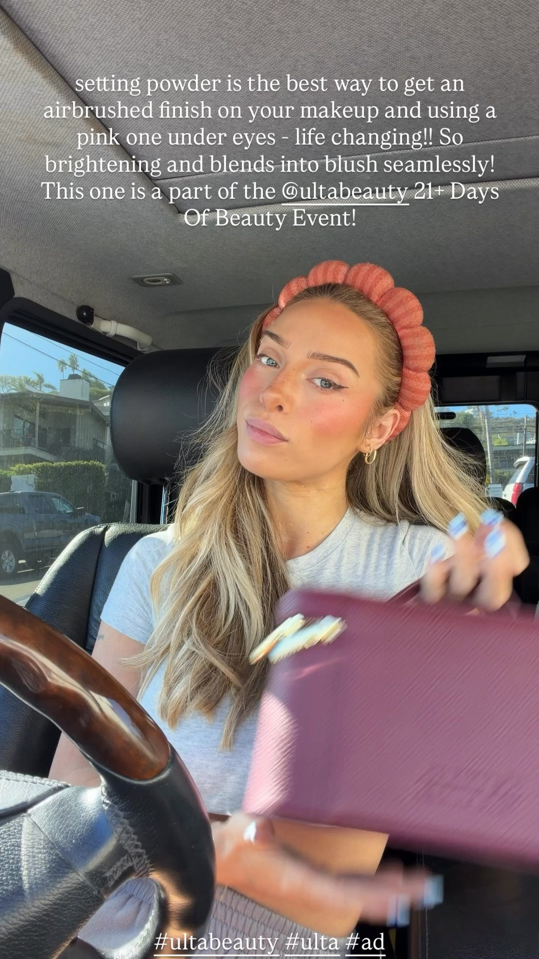 Under eye corrector shade light medium 
Foundation shade 235
Concealer shade oat 
Contour shade mocha 
Blush shades peachgasm and happy 
Lipstick shade sultriness 
Gloss shade fu$$y heat 
Brows shade medium brown 
Liner shade hush hush henna 
Powder shades pink and light
#ad #ultabeauty @ulta #ulta

#LTKgrwm #LTKdayinmylife #LTKBeauty