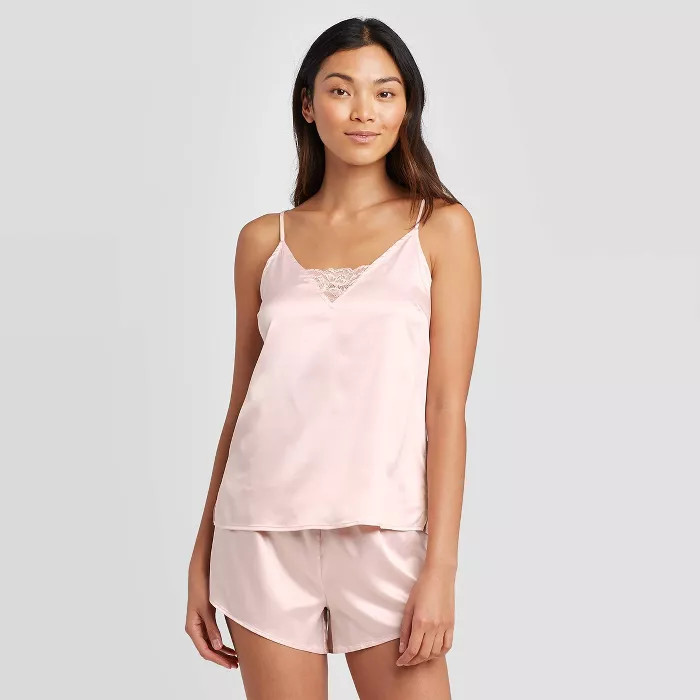 Women's Satin Cami and Shorts Pajama Set - Stars Above™ | Target