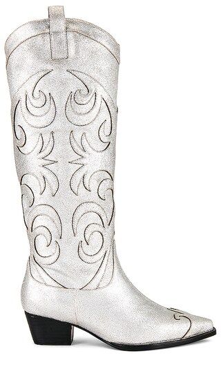 Appaloosa Boot in Silver | Revolve Clothing (Global)