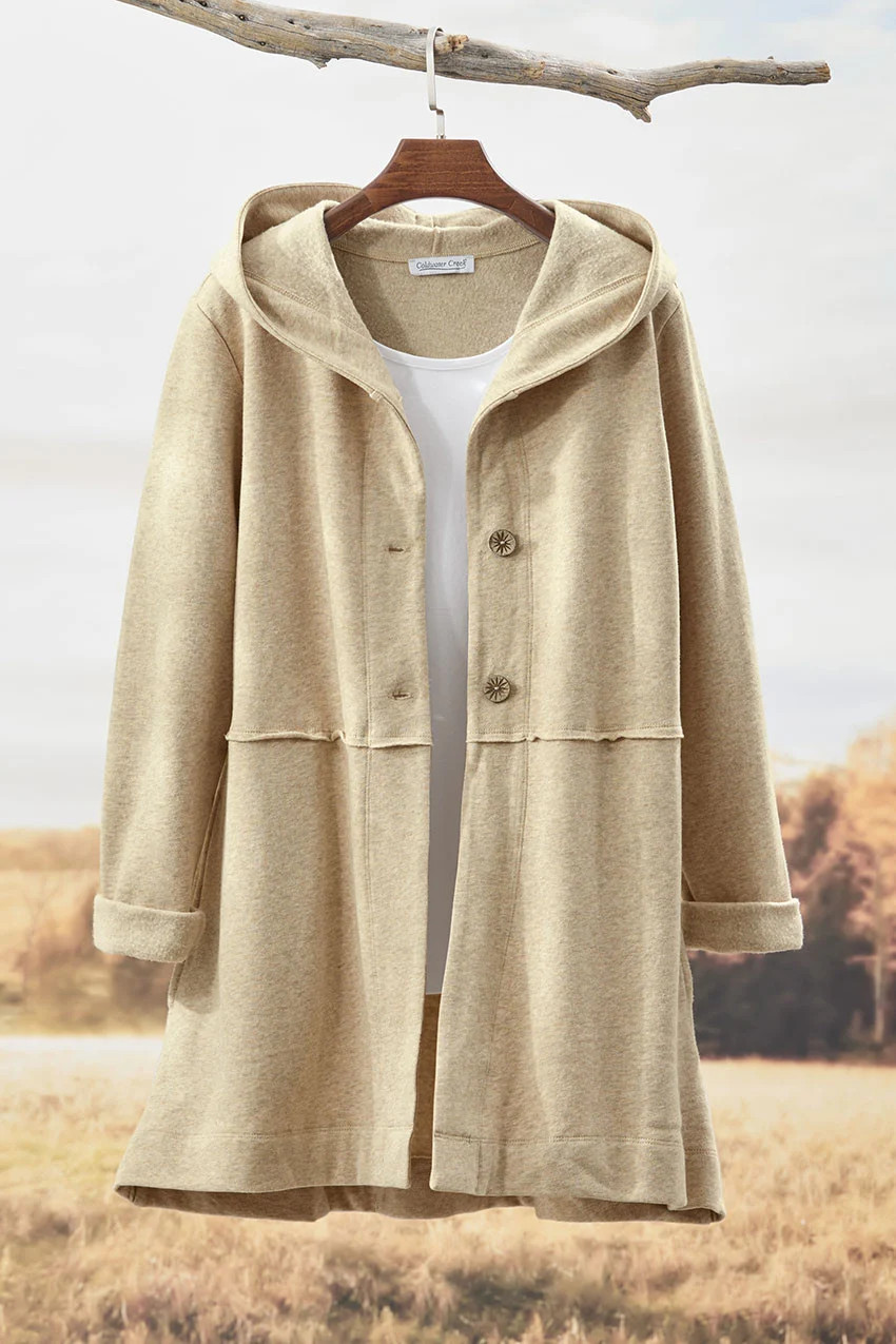 Lightweight Fleece Swing Cardigan | Coldwater Creek
