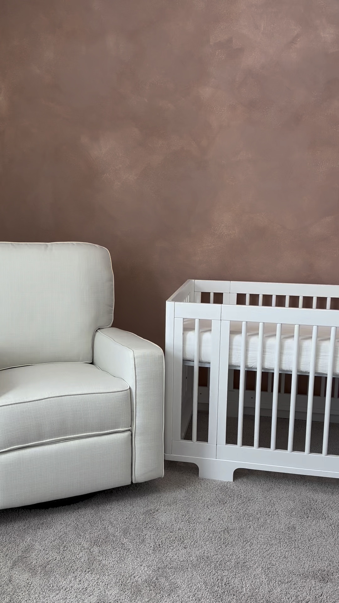 Glider, crib, and crib mattress

#LTKBaby #LTKBump #LTKHome