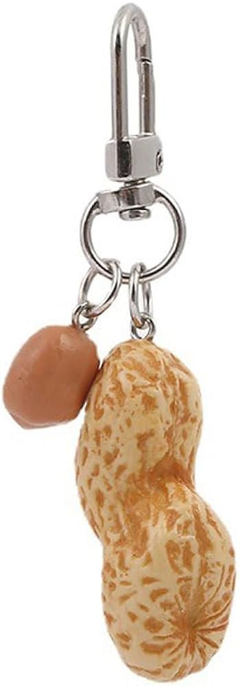 HSYHERE Men Women Creative Interesting Novelty Stylish Mini Simulated Food Orange Shrimp Keychain... | Amazon (US)