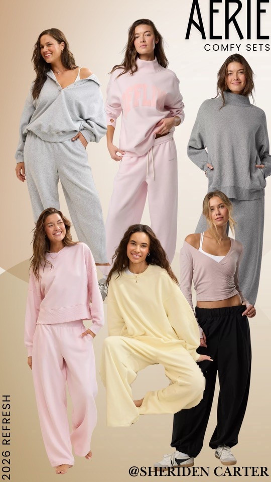 AERIE comfy sets!!!! Perfect for winter!!!!!

#LTKFindsUnder50 #LTKootd #LTKdayinmylife