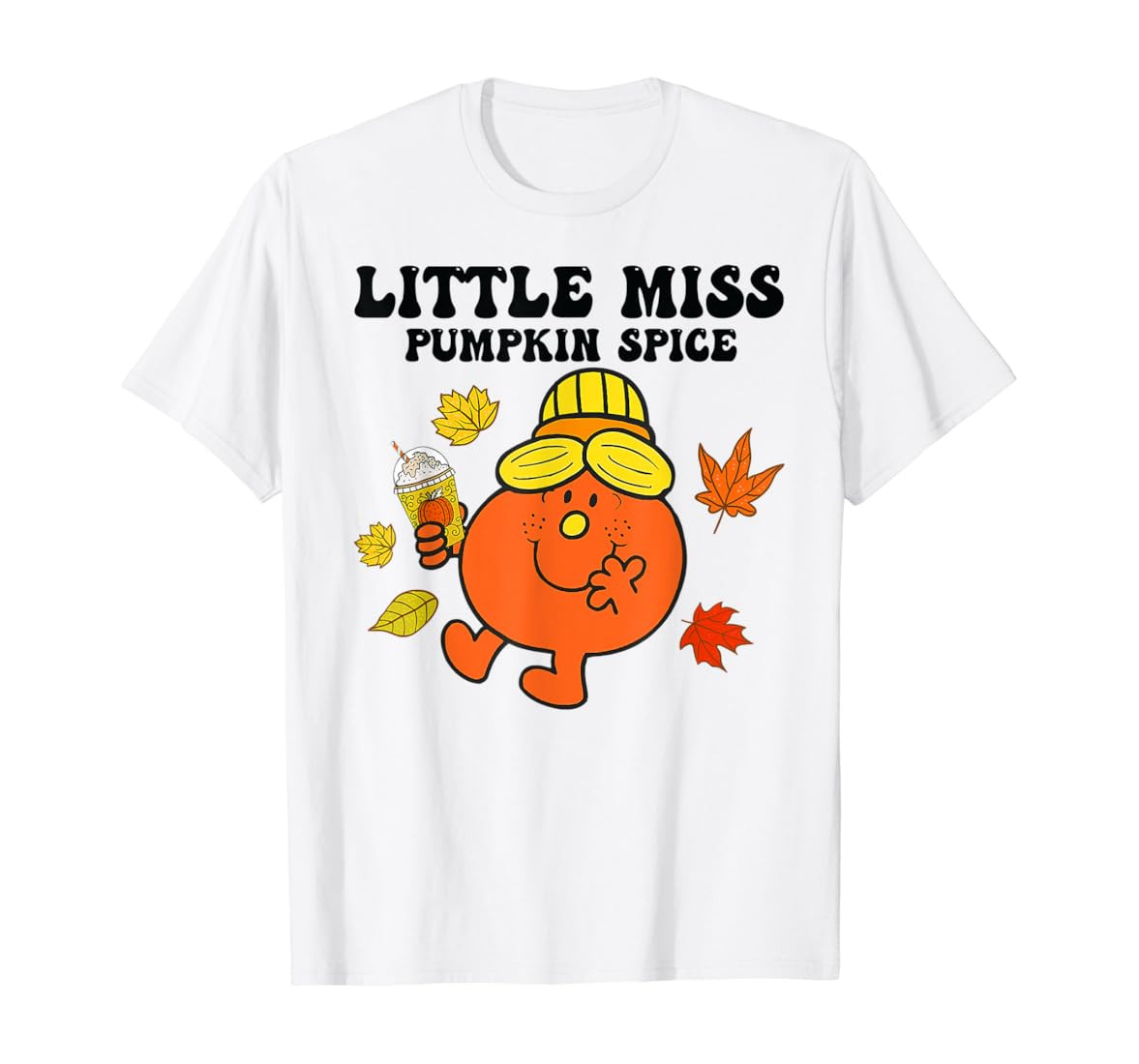 Little Miss Pumpkin Spice Cute Fall Pumpkin Thanksgiving T-Shirt | Amazon (US)