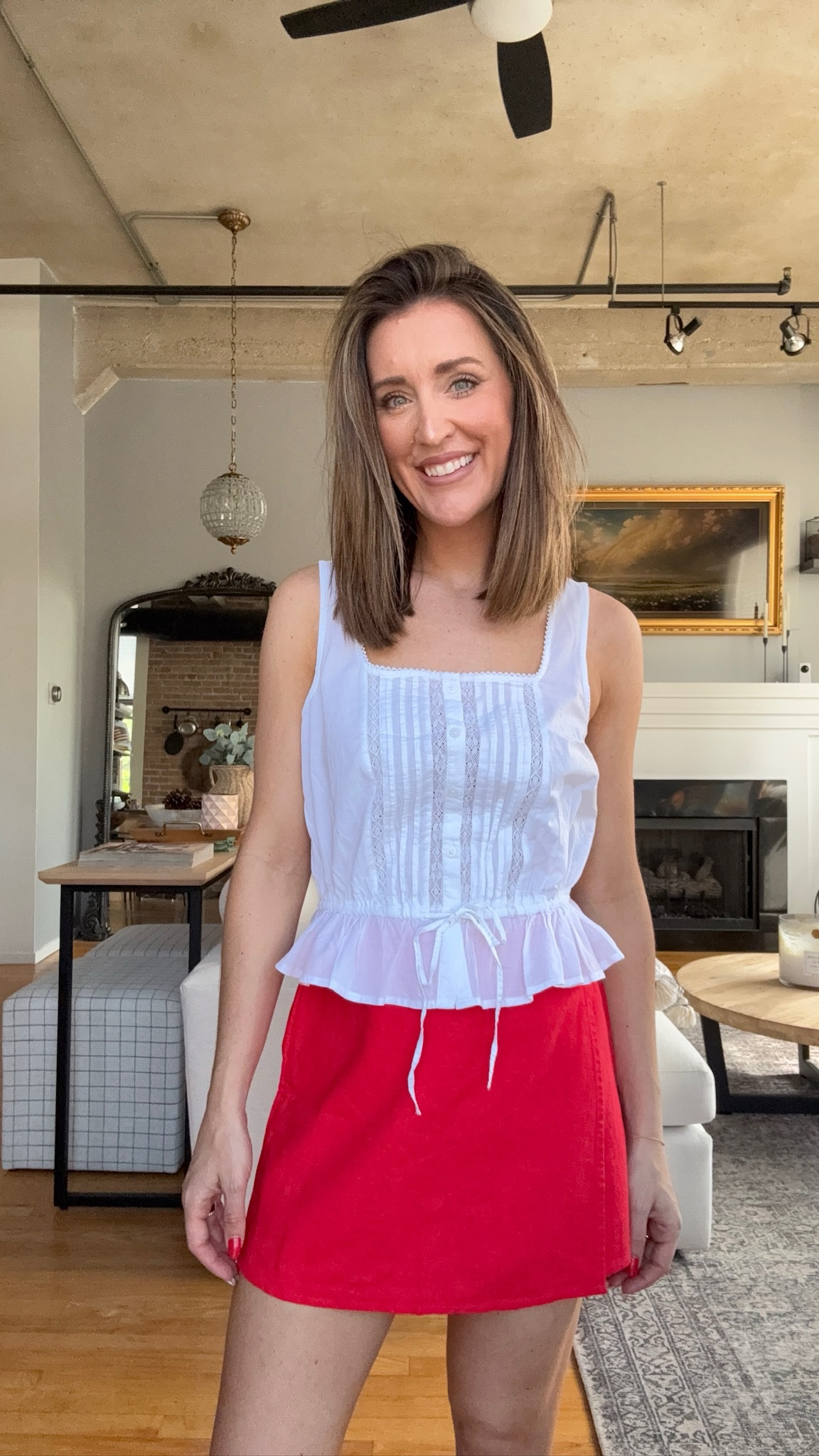 Pretty little peplum top! Great staple to have for Summer looks! It does run big, size down

#LTKStyleTip #LTKFindsUnder50