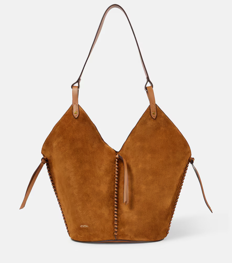 Isabel Marant Tampa suede shoulder bag | Mytheresa (US/CA)