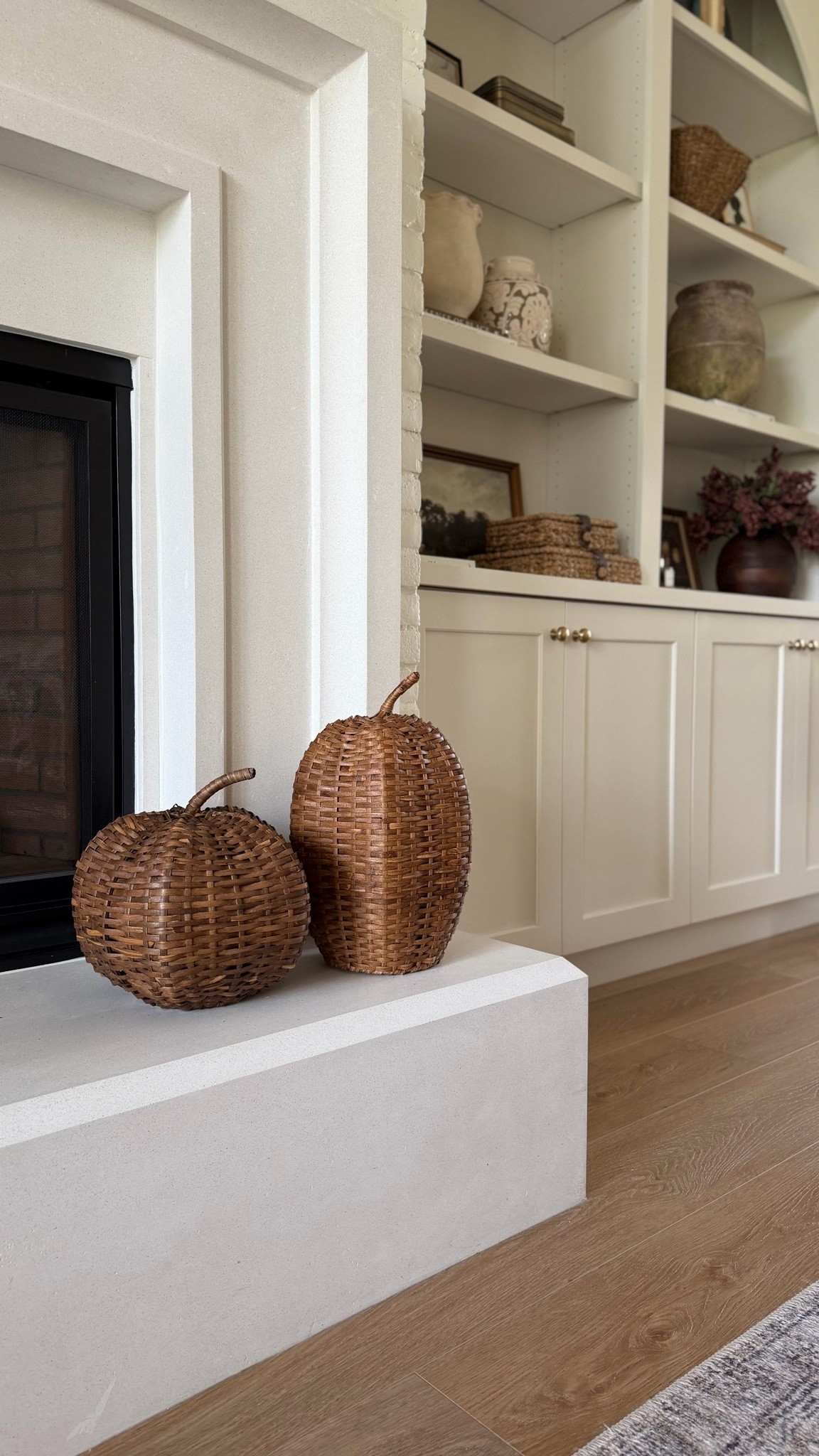 Gorgeous woven pumpkins from the new Target Threshold fall line! Selling super fast - check to see if you can order to pick up in store!

#LTKHome