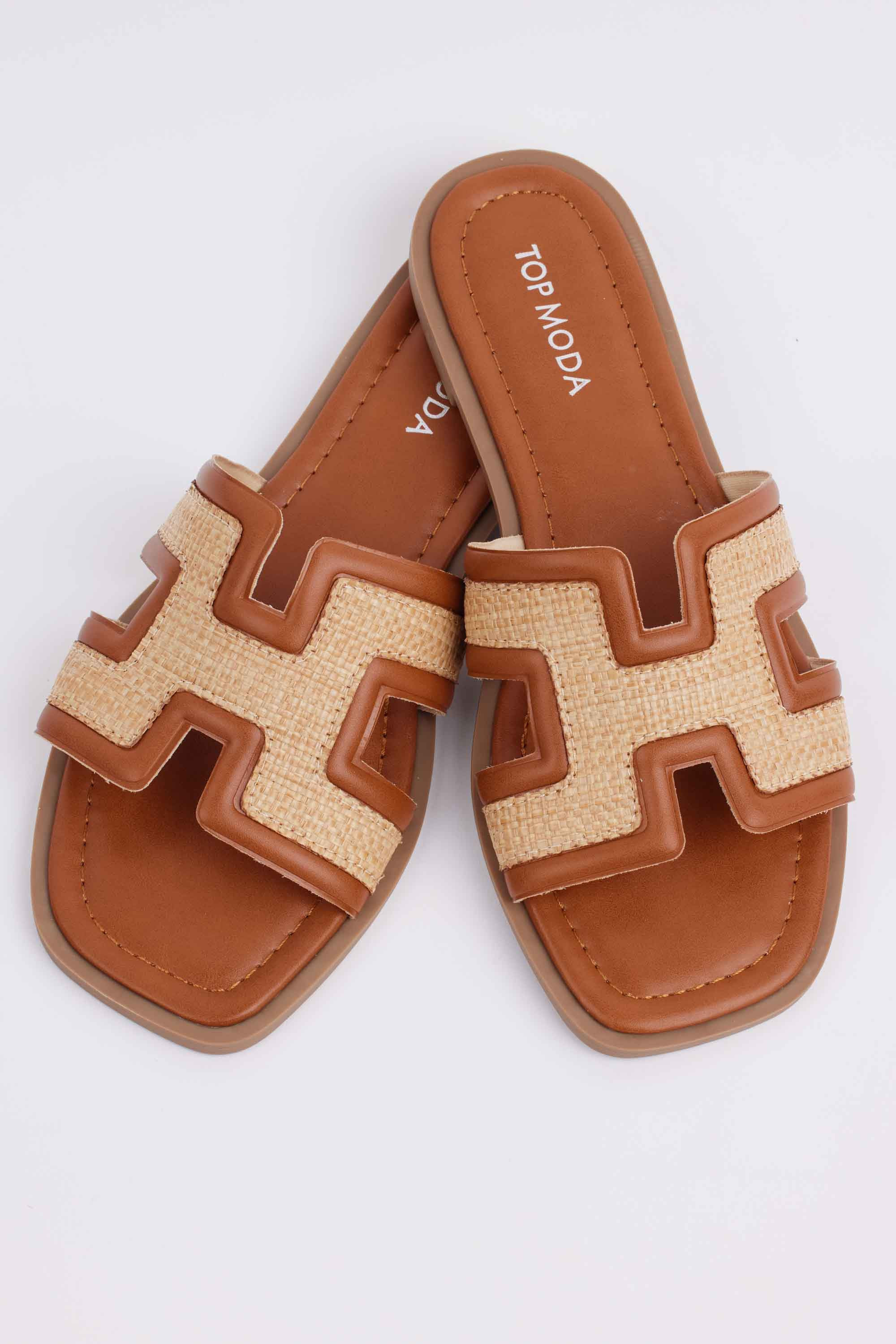 Hensley Sandals- Brown | Avara