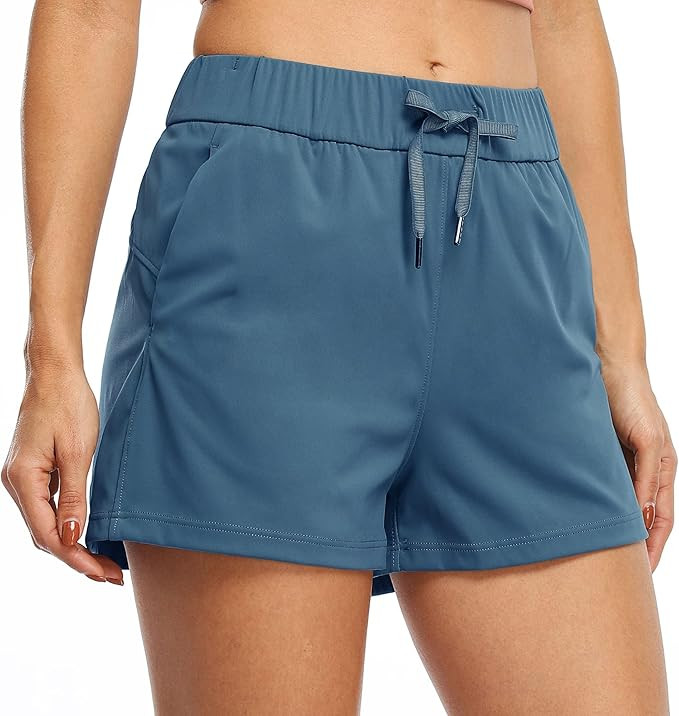 Willit Women's Shorts Hiking Athletic Shorts Yoga Lounge Active Workout Running Shorts Comfy Casu... | Amazon (US)