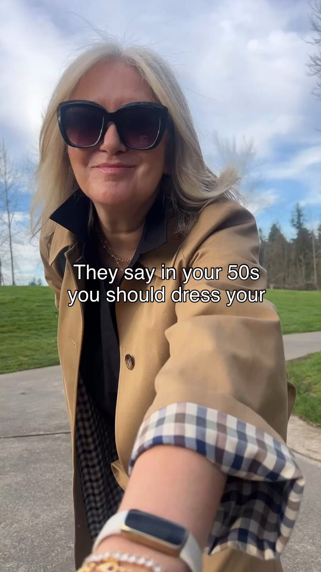 Dress for the one who matters most…YOU!
Jeans size up one! No stretch
Too size medium
Trench size 8 linked order options!! 

#LTKootd #LTKOver40 #LTKgrwm