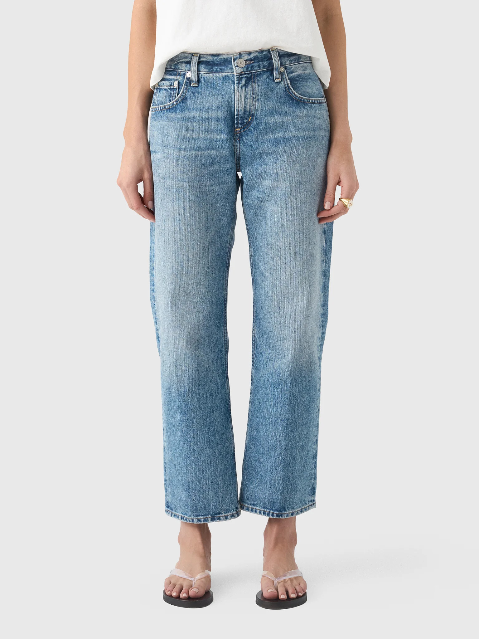 Citizens Of Humanity Women's Faye Vintage Straight Jean | Saint Bernard