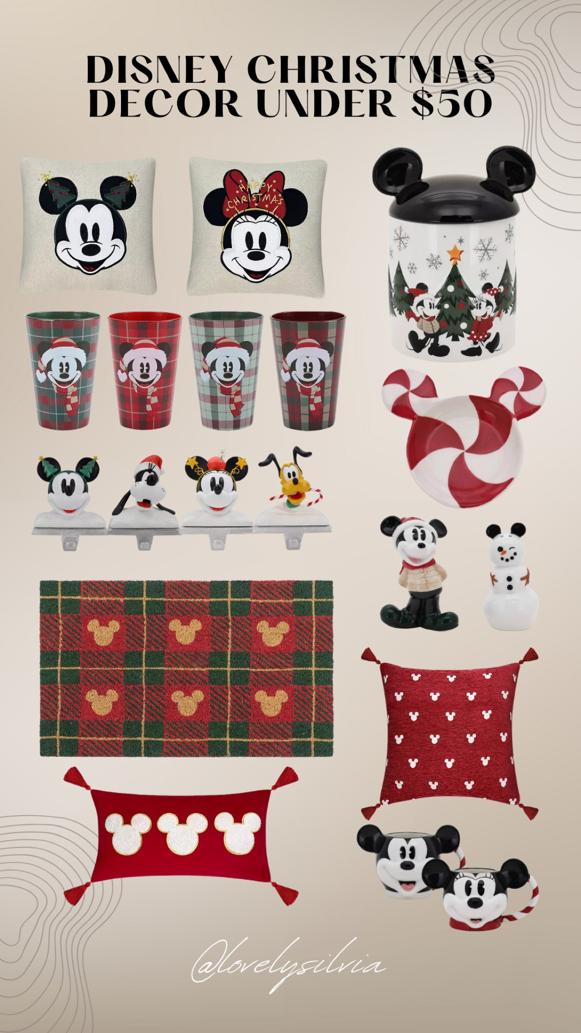 Disney Christmas decor under $50! Christmas decor, holiday decor, decorations under $50, indoor Christmas decor, Christmas sale, holiday sale, Disney Christmas, Disney holiday, Disney home decor

#LTKHome #LTKFindsUnder50 #LTKHoliday
