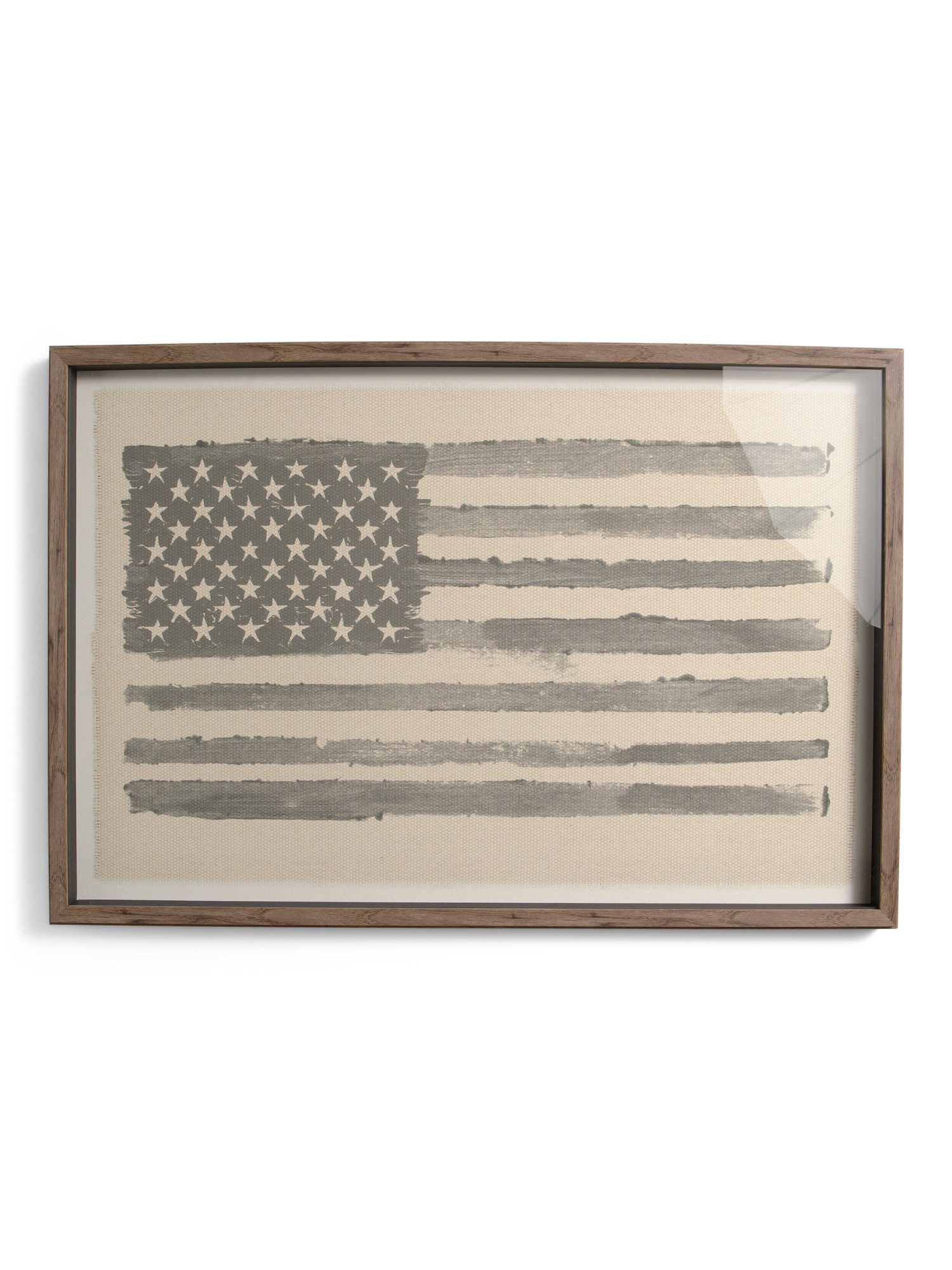 37x25 Stars And Stripes Hand Embellished Wall Art | TJ Maxx