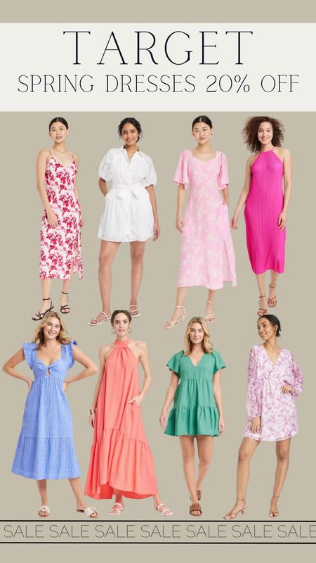 20% off these women’s dresses at target! These would be perfect for spring, vacation, and summer! 

#LTKSeasonal #LTKsalealert #LTKfindsunder100
