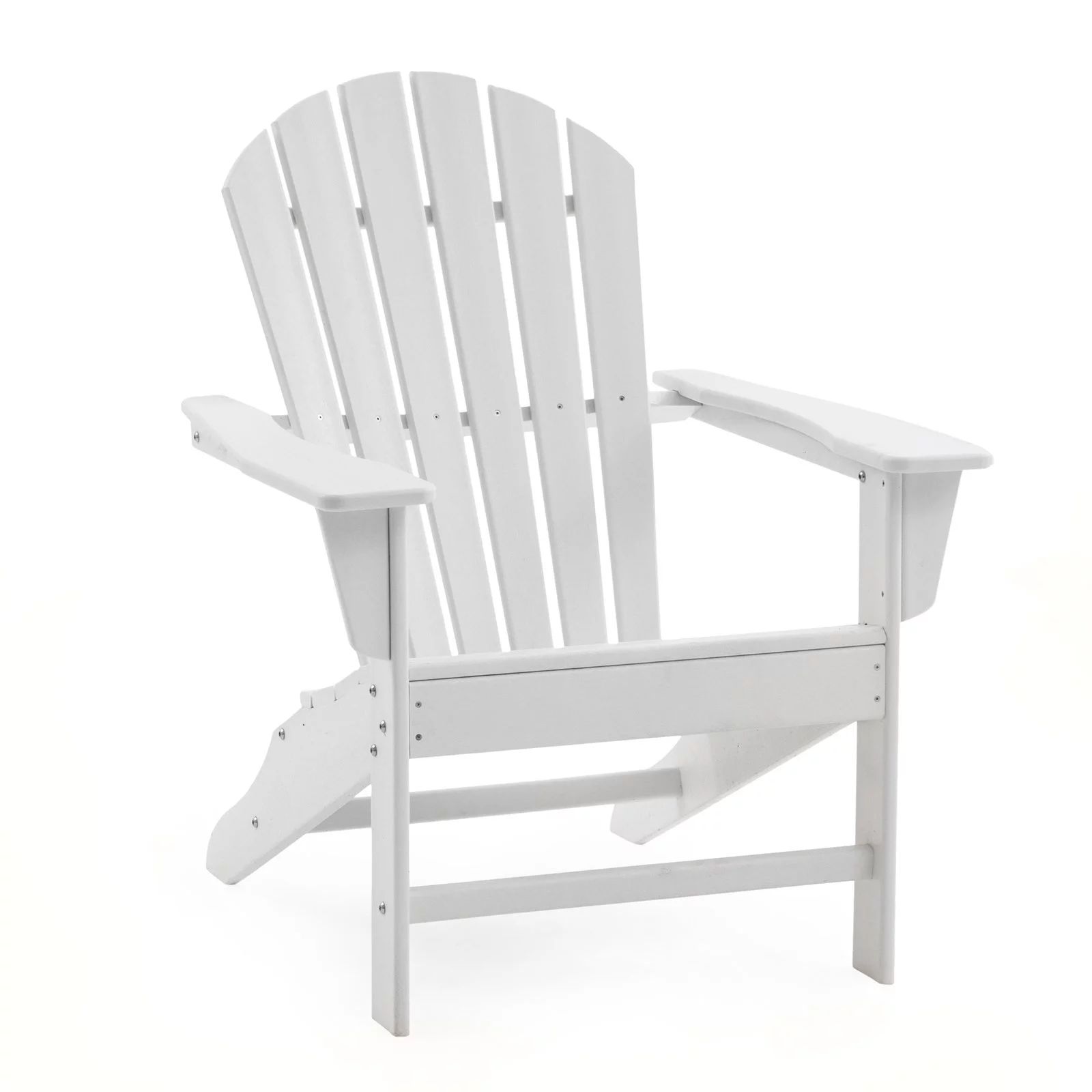 Belham Living Belmore Recycled Plastic Classic Adirondack Chair - White | Walmart (US)