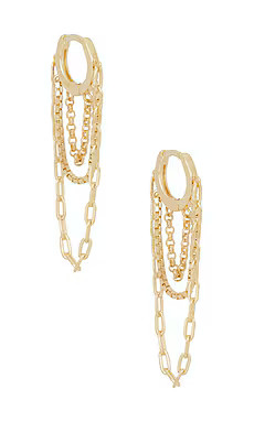 SHASHI Paloma Earring in Gold from Revolve.com | Revolve Clothing (Global)