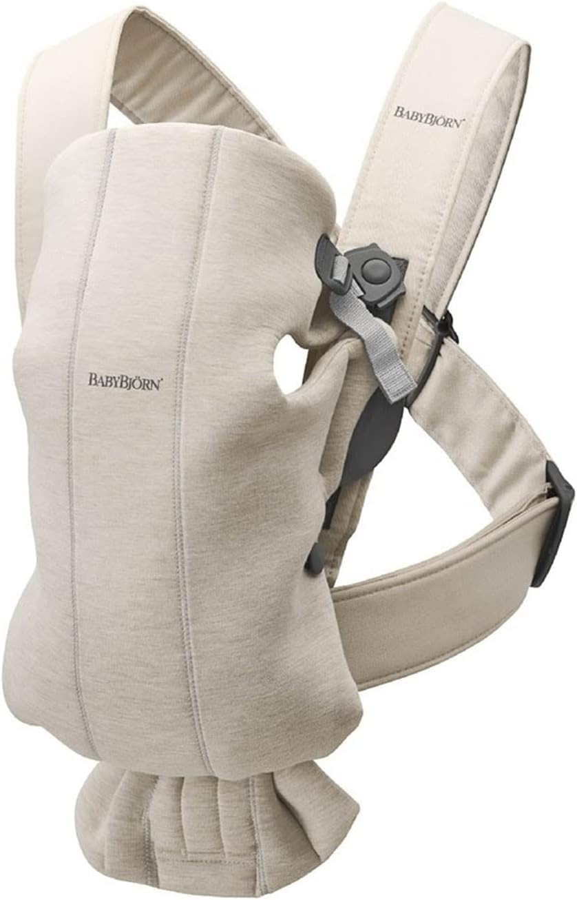 BabyBjörn Baby Carrier Mini, 3D Jersey, Light Beige | Amazon (UK)