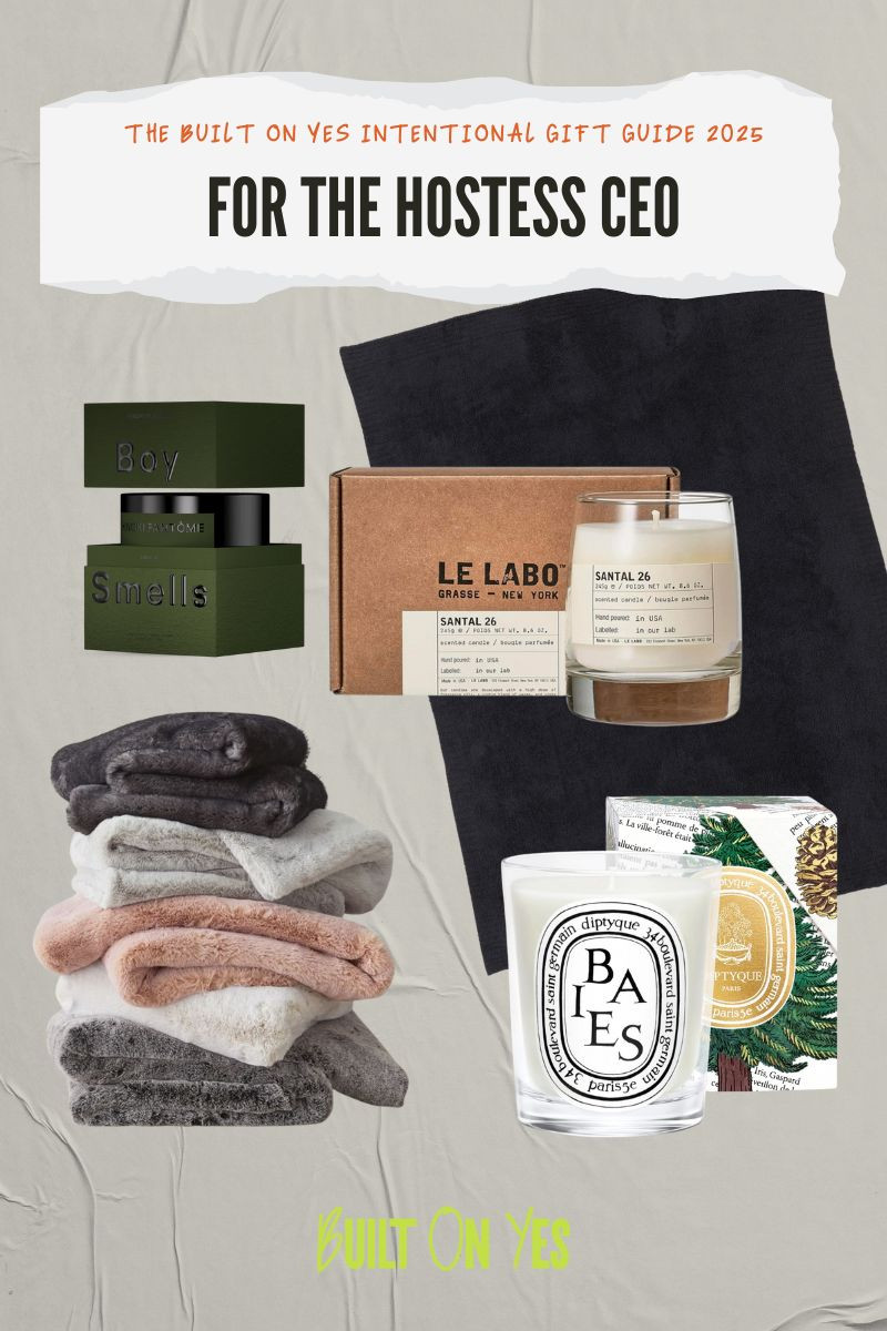 B*Y  Intentional Gift Guide:
FOR THE HOSTESS CEO

The Intention: Connection

The woman who makes community wherever she goes. 

 #LTKGiftGuide #LTKdayinmylife #LTKselfcare