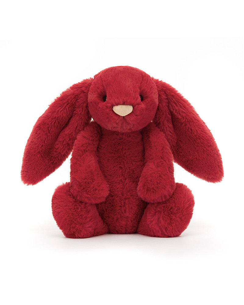 Jellycat Unisex Bashful Luxe Bunny Scarlett Original Plush - Ages 12M+ | Bloomingdale's (US)