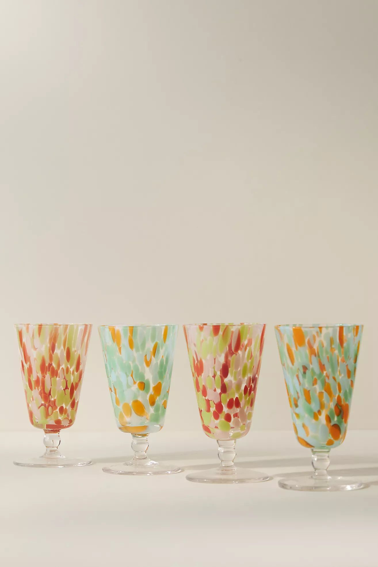 Float Wine Glasses, Set of 4 | Anthropologie (US)
