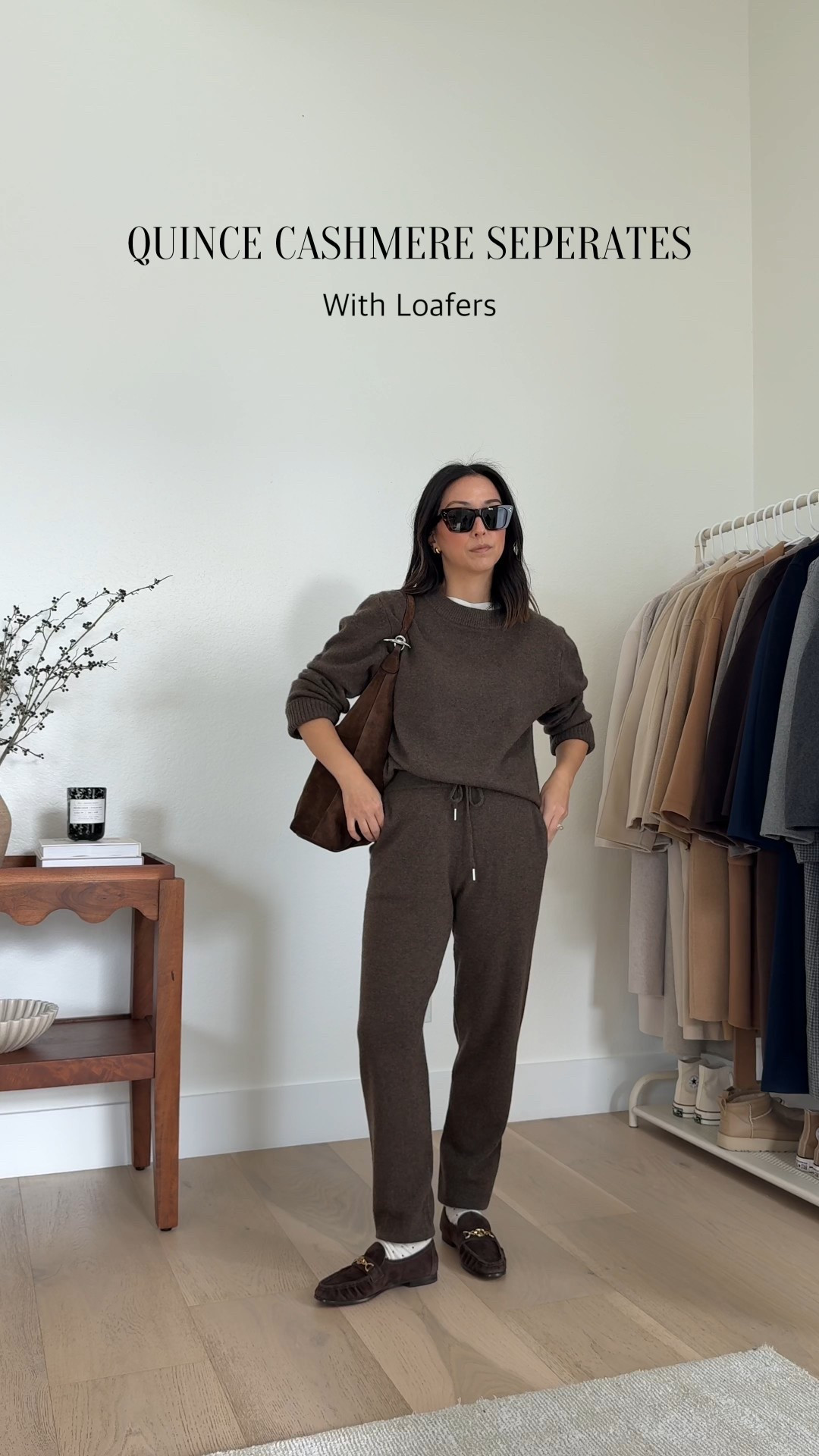 If getting dressed feels harder than it should right now, this is one of those little upgrades that makes everything easier. I’m styling these affordable cashmere separates from @onequince in three colors — loafers for school drop-off, sneakers for errands, and a puffer coat when it’s freezing out. Petite-friendly, cozy, and zero overthinking required. #quincepartner

Look 1
Quince Cashmere Boyfriend sweater xs in brown
Quince Cashmere Joggers xs in brown

Look 2
Quince Cashmere Boyfriend sweater xs in oatmeal
Quince Cashmere Joggers xs in oatmeal

Look 3 
Quince Cashmere Boyfriend sweater xs  in black
Quince Cashmere Joggers xs in black
Quince puffer jacket xs

#LTKCyberWeek #LTKHoliday #LTKPetite