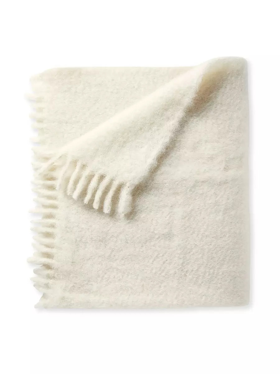 Albion Mohair Throw | Serena and Lily