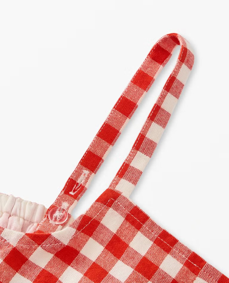 Sleeveless Linen Button Front Dress with Pockets | Hanna Andersson