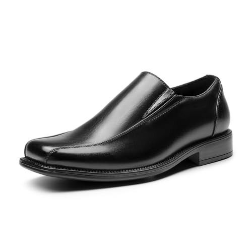 Bruno Marc Men's Slip on Dress Loafers Shoes,Size 10.5,Black,STATE-01 | Amazon (US)